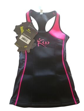 NWT, Kutting Weight Black & Pink Racerback Athletic Tank
